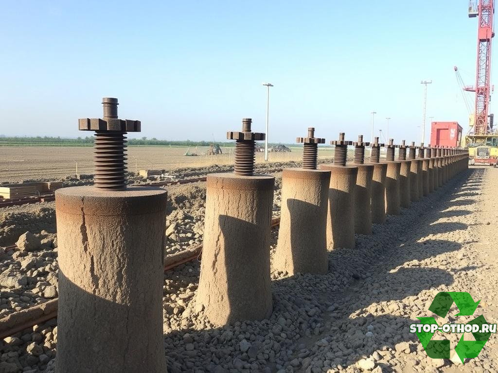 helical piles helical pilesфото